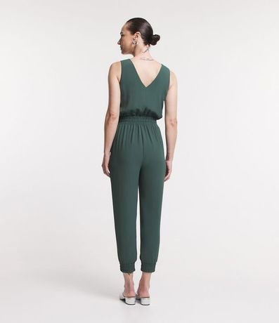 Mono New Midi con Escote V y Elástico en la Cintura 3