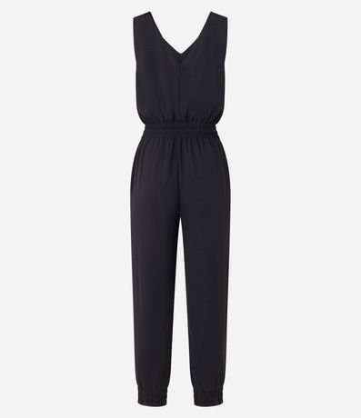 Mono New Midi con Escote V y Elástico en la Cintura 7