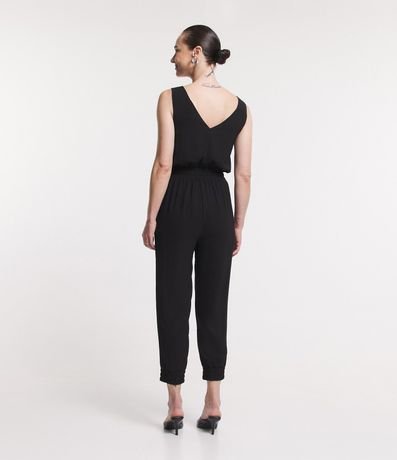 Mono New Midi con Escote V y Elástico en la Cintura 4