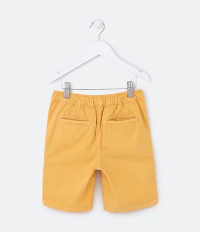 Bermuda Infantil en Sarga con Lazo - Talle 5 a 14 años 2