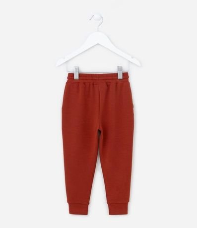 Pantalón Infantil en Microfibra con Estampado en Lettering - Talle 1 a 4 años 2