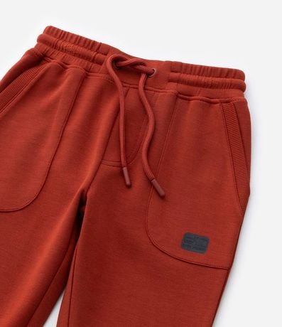 Pantalón Infantil en Microfibra con Estampado en Lettering - Talle 1 a 4 años 6