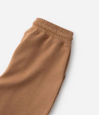 Pantalón Infantil en Microfibra con Estampado en Lettering - Talle 1 a 4 años 6