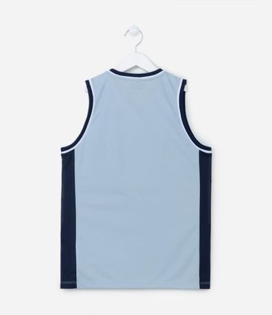 Musculosa Infantil con Estampa de Baloncesto Sonic - Talle 5 a 12 años 2