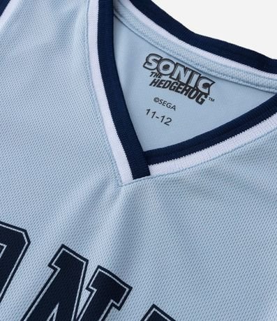 Musculosa Infantil con Estampa de Baloncesto Sonic - Talle 5 a 12 años 6