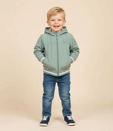 Campera Rompevientos Infantil en Microfibra - Talle 1 a 5 años