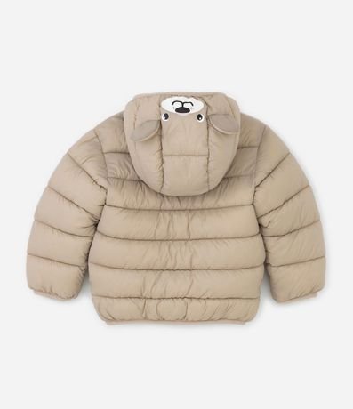 Campera Leve Infantil con Capucha de Osito - Talle 1 a 5 años 2