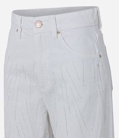 Pantalón Años 90 en Sarga con Brillos y Bolsillos 2