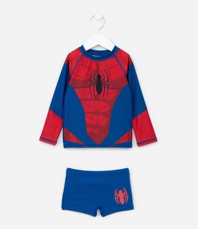 Conjunto Infantil con Protección UV de Spider-Man - Talle 2 al 12 años 1