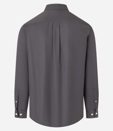 Camisa en Fibra de Bambu Satinada con Textura 7