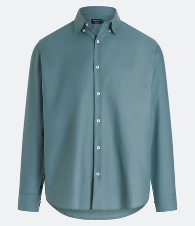 Camisa Comfort en Algodón Manga Larga 6