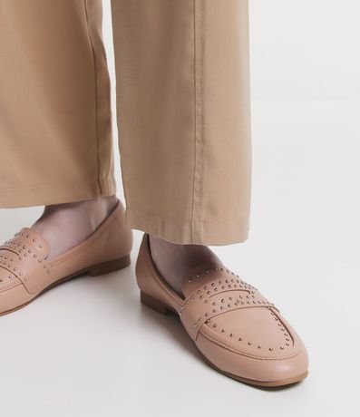 Zapato Loafer Flat con Tachas 6