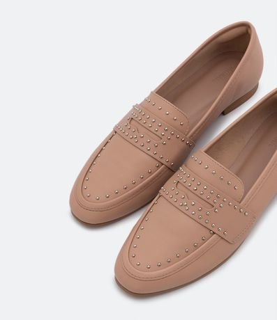 Zapato Loafer Flat con Tachas 3