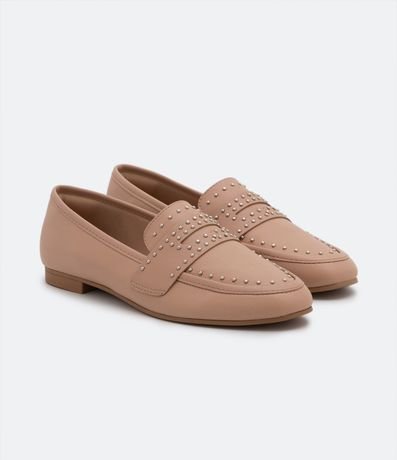 Zapato Loafer Flat con Tachas 5
