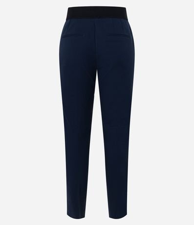 Pantalón Sastrería con Bolsillos Detanteros Sin Estampa 7