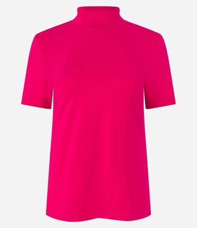 Blusa Básica en Media Malla con Cuello Alto 6