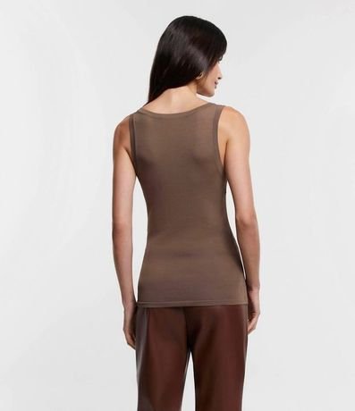 Blusa Musculosa de Punto Ligero 4