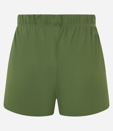 Salída de Playa Short en Crepé con Puntera Lazo en la Cintura 2