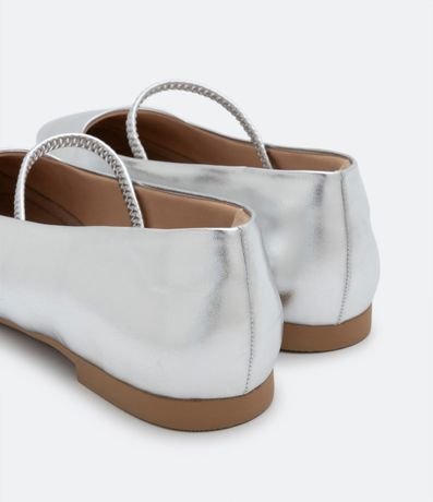 Zapatilla Bailarina con Tira Fina en la Parte Superior 3