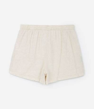 Short Comfy en Viscolino con Bolsillos Grandes y Lazo en la Cintura 6