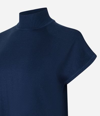 Blusa en Punto con Cuello Alto 6