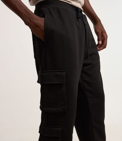 Pantalón Jogger en Algodón con Bolsillos Tácticos 2