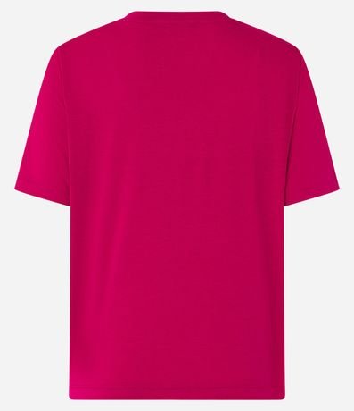 Blusa en Viscosa con Brillos Aplicados en el Cuello y Sisa 7