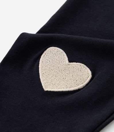 Conjunto Largo Infantil en Plush con Estampa de Corazones - Talle 0 a 18 meses 4