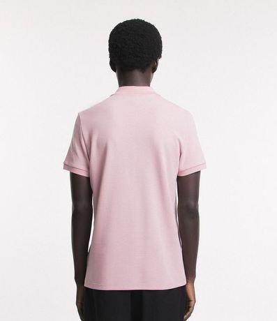 Polo Slim en Media Malla con Botones y Textura Acanalada 6