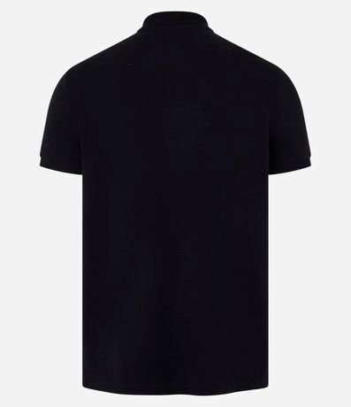 Polo Slim en Media Malla con Botones y Textura Acanalada 6