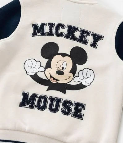 Buzo College Infantil con Estampa Mickey - Talle 1 a 5 años 9