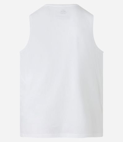 Musculosa Regular Deportiva en Algodón Peruano con Cuello Redondo 2