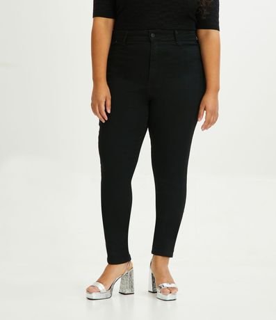 Pantalón Skinny Básico Jeans con Bolsillos Curve & Plus Size 2