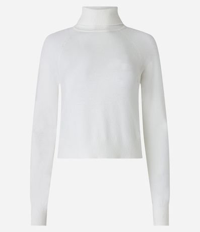 Blusa de Punto con Cuello Alto 5