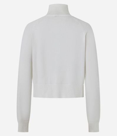 Blusa de Punto con Cuello Alto 8