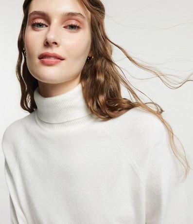 Blusa de Punto con Cuello Alto 4