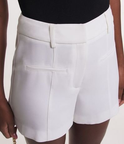 Bermuda Sastrería en Crepé con Fake Bolsillo 4