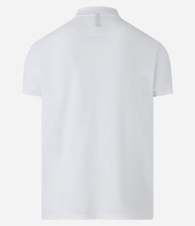 Polo Slim en Media Malla con Botones y Textura Acanalada 6