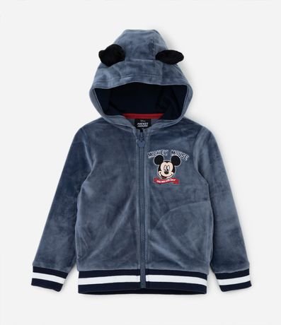 Conjunto Largo Infantil en Fleece con Bordado do Mickey - Talle 1 a 5 años 2