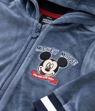 Conjunto Largo Infantil en Fleece con Bordado do Mickey - Talle 1 a 5 años 7