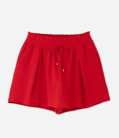 Short en Crepé con Cintura Elástica Curve & Plus Size 5