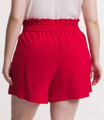 Short en Crepé con Cintura Elástica Curve & Plus Size 3