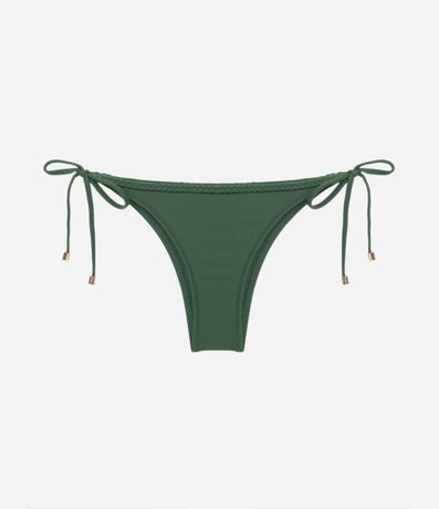Bikini Bombacha Lazo en Poliamida con Detalle Trenzado en la Cintura 1