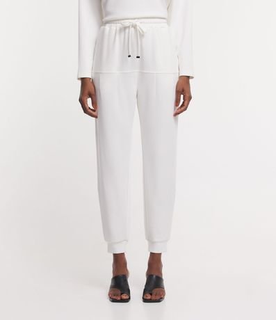 Pantalón Jogger con Lazo en la Cintura y Bolsillos 2