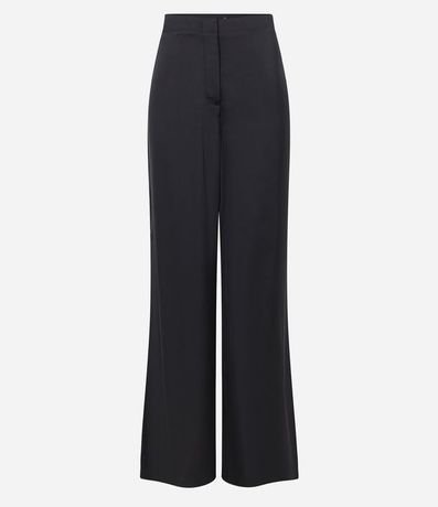 Pantalón Pantalona con Textura Satinada 5