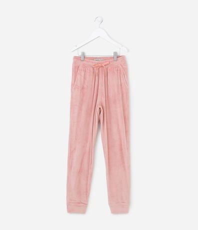 Pantalón Jogger Infantil en Plush con Forro calentito - Talle 5 a 14 años 1
