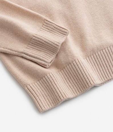 Buzo Infantil de Punto con Corazón en Lentejuela Reversible - Talle 5 a 14 años 4