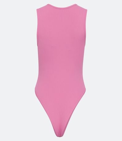 Body Básico en Rib con Cuello Halter 8