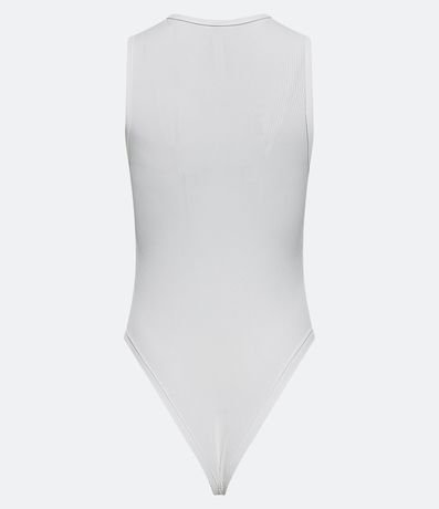 Body Básico en Rib con Cuello Halter 3