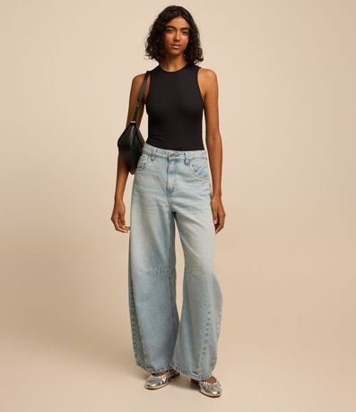 Body Básico en Rib con Cuello Halter 2